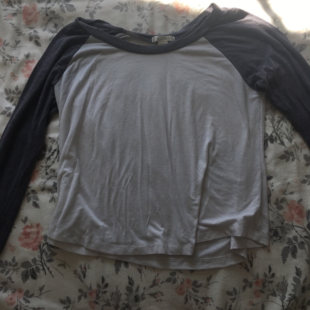 Baseball long sleeved top